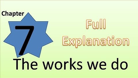 Chapter 7 The works we do Social Science Class 4 DAV SCHOOL we and our world full explanation