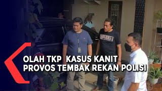 Tangis Keluarga Korban Saat Olah Tkp Polisi Tembak Polisi