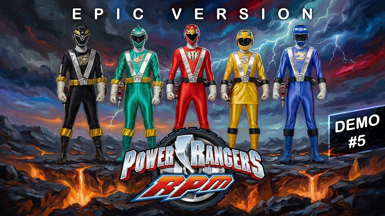 POWER RANGERS RPM DEMO #5 Theme Song - EPIC Cover - Orchestral Metal ...