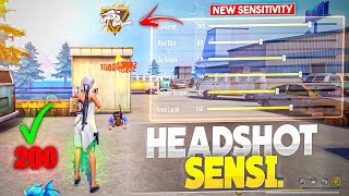 150 ❌ 200 ✅ { BEST SENSITIVITY  FOR 2,3,4,6/8 GB RAM } 🔥 FREE FIRE MAX