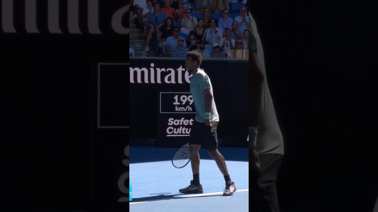 That is FILTHY from Monfils! 😳