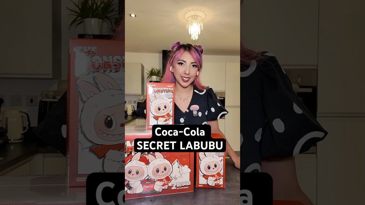 Opening Labubu until I get the SECRET COCA COLA