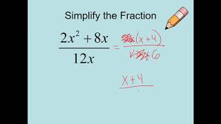 Unit 8:  Simplifying Rational Expressions