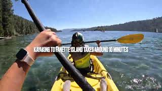 Emerald Bay State Park | Kayaking to Fanette Island | Lake Tahoe | California