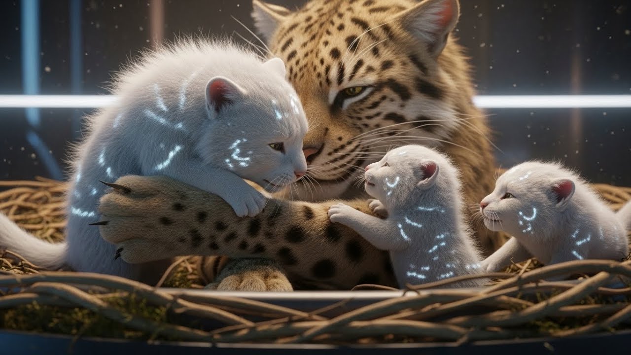 They Dropped Human Cub Cats in Predator Nests… The Cub Cats Embraced the Predators