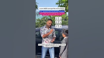 Ages concept in 2 mins | CREATE U APP | Crisna Chaitanya Reddy | Murari