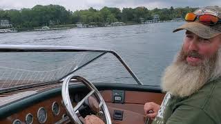Test Drive with Lars Bergersen- Twin engine Chris Craft Continental