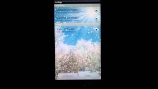 Winter Mood is a cool Android Live Wallpaper screenshot 1