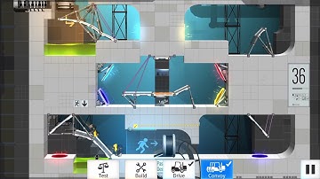 Bridge construction portal level 36 only 39000waste. Can you do better??