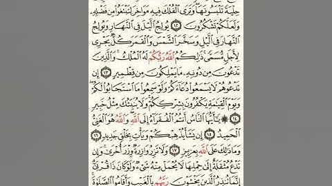 ماهر المعيقلي سورة فاطر مكتوبة صفحة 436 مصحف المدينة المنورة جودة عالية