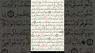 ماهر المعيقلي سورة فاطر مكتوبة صفحة 436 مصحف المدينة المنورة جودة عالية