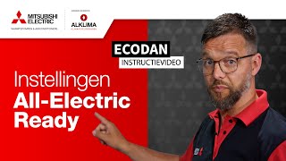 Ecodan - Instellingen All-Electric Ready