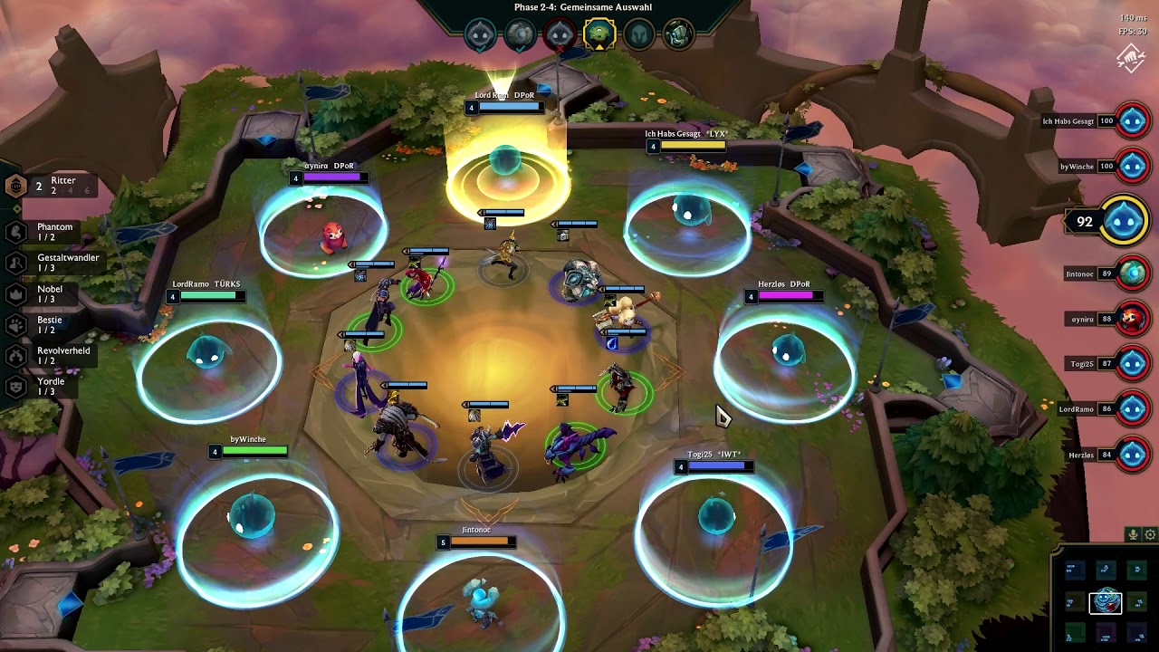 TFT | Teamfight Tactics | LoL Auto Chess #001 Full Gameplay | Deutsch ...