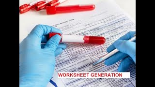 How to create worksheet in PathoGoldCloud, Cloud LIMS, Online Lab Management Software