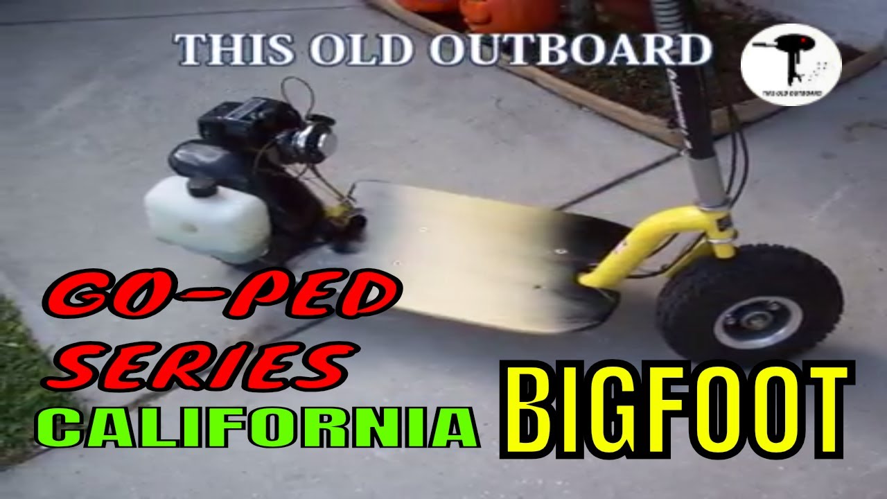 CALIFORNIA BIGFOOT GO-PED - YouTube