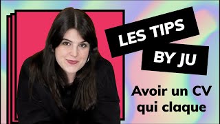 Comment faire un CV parfait - LES TIPS BY JU screenshot 2