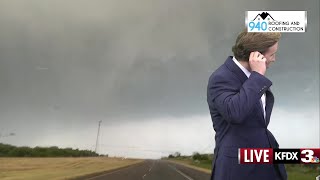 Tornado on the Ground in Clay County - Severe Weather