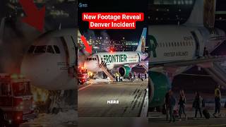 New Footage of Frontier Jet Incident. #shorts