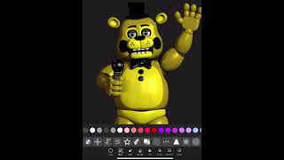 Making Golden Toy Freddy — #fnaf