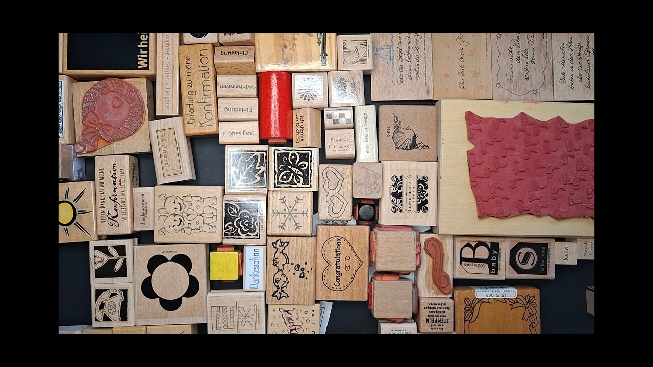 Bastelflohmarkt - Live-Verkauf v. Stempeln, Stanzern, Stanzen u.m. (z.B. Stampin Up, Create a smile)