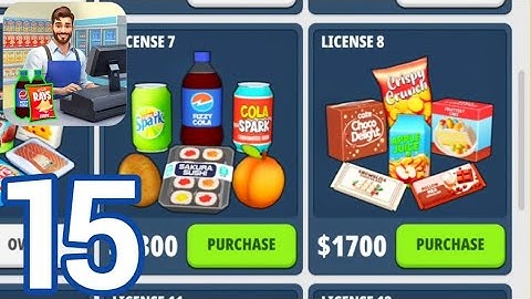 My Supermarket Simulator 3D | Gameplay Walkthrough Part 15 - License 7 & License 8