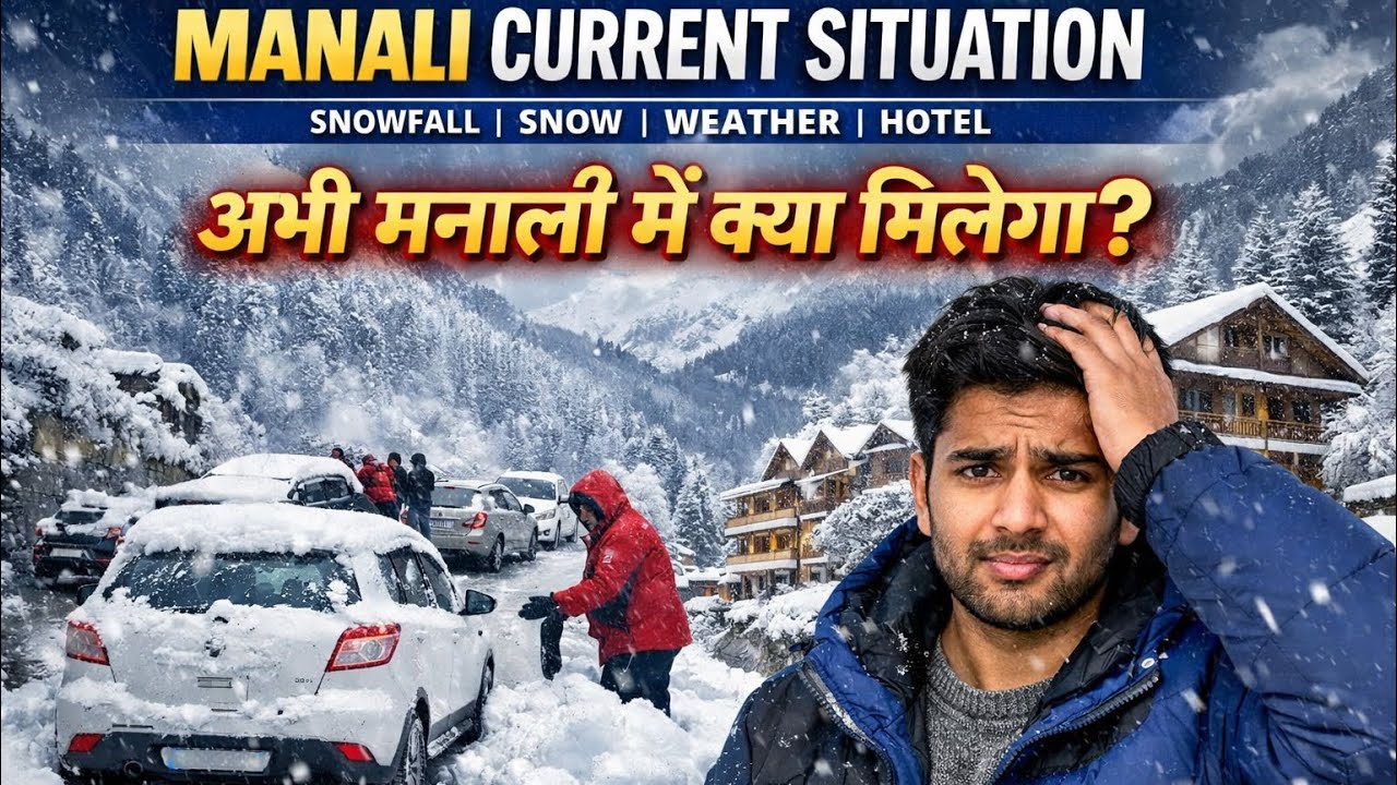 Manali Current Weather Manali current situation update on 6 march | Manali weather today ...