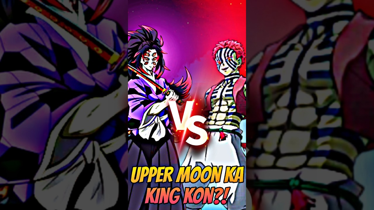 Akaza vs Kokushibo - Upper Moon Ka Sabse Bada Fight! 😱🔥#DemonSlayer   #AnimeShorts #trending #Shorts