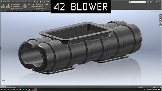 V12 ENGINE | Part 42 | BLOWER-E01 | Solidworks Tutorial | 1080p 🚗😎