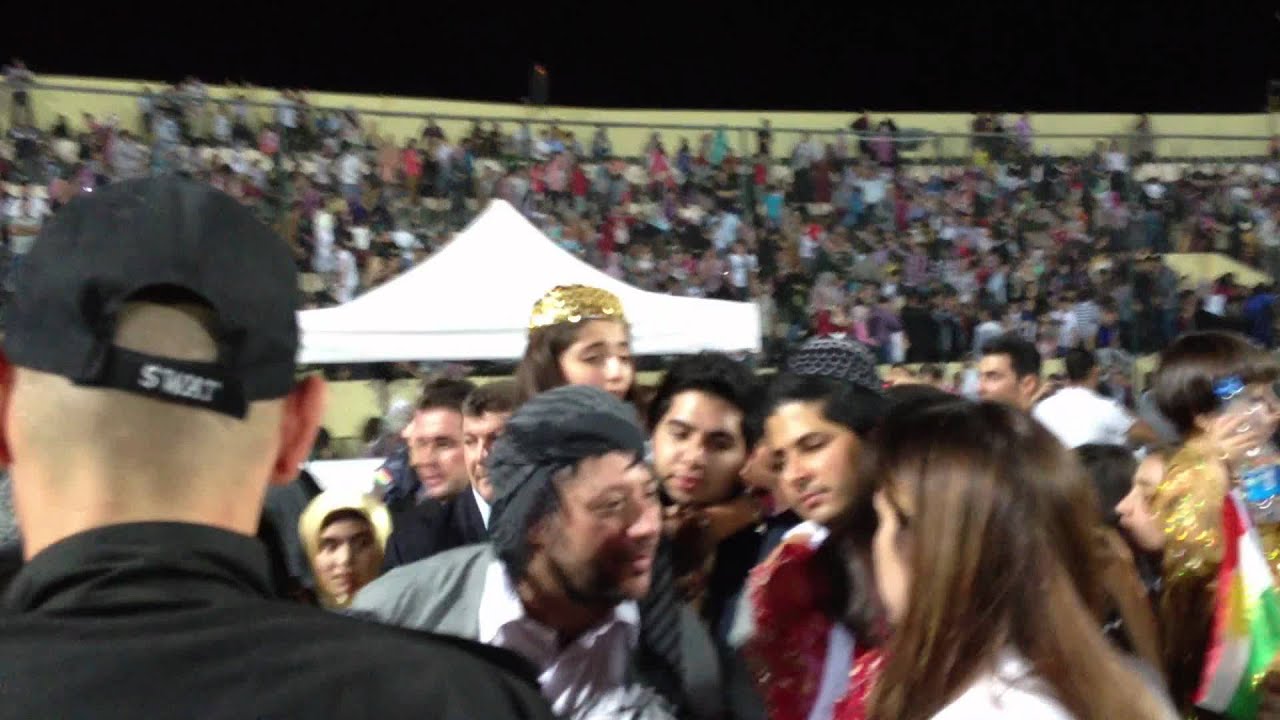 ديمة في اربيل تبكي من فرح