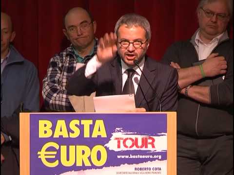 Risultati immagini per claudio borghi basta euro