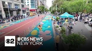 New busway mural unveiled on 14th Street in Union Square