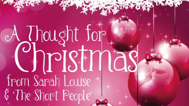 A Thought for Christmas for CRUK - Sarah Louise, R...