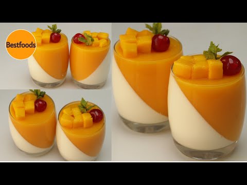 Video: Panna Cotta (3 Ingredients) - Step By Step Recipe With Photo