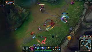 Taric flash stun outplay