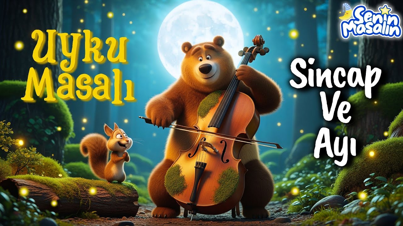 Uyku Masalları | Erteleyen Sincap Ve Ayı | Zaman Yönetimi Kazandıran Eğitici Masal | Masal Dinle
