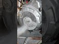 How to remove the plastic bolts covering the engine block of a motorcycle #incujin