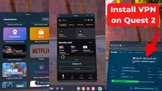 How to Install VPN on Meta Quest 2 VR free Without Sidequest or a PC (2024) | VPN on Quest 2