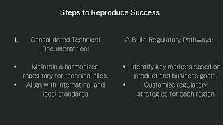 Workshop series of regulatory intelligence: reproduce international success