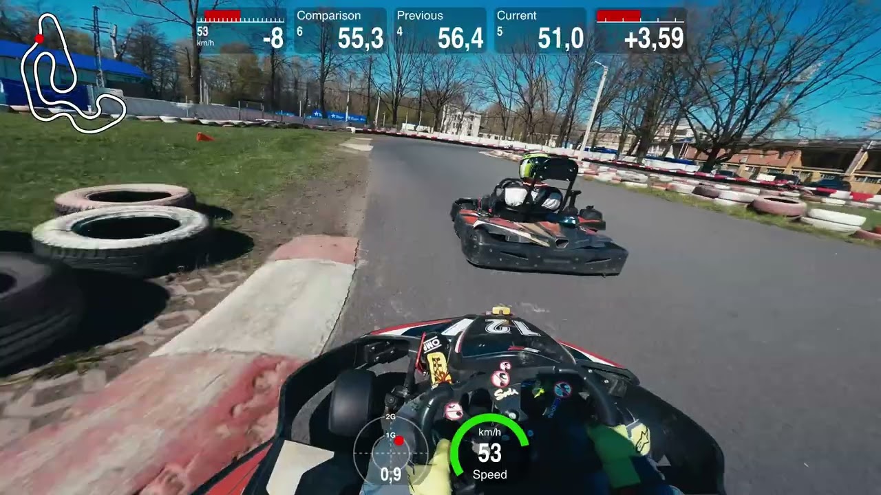 Первый раз в Pitstop Нарвская. Заезд 1