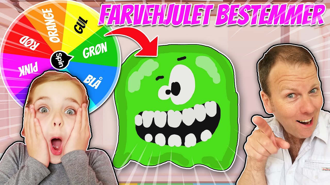 Speed Draw... MEN vi TEGNER med TILFÆLDIGE FARVER! Dansk ROBLOX