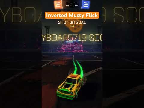 Inverted Musty Flick w/ @ANoob4902 #freestyle #rocketleague #shortvideo #musty