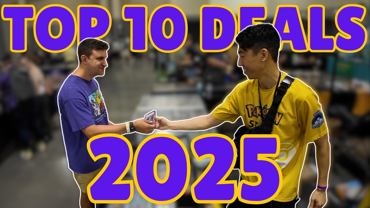 My Top 10 Deals From 2025! [ Pokemon Vendor POV ]
