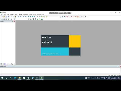 digital clock using keil and protious