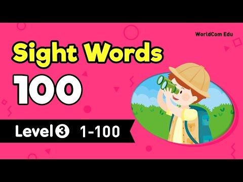 Learn English through Sight Words 100 LEVEL 3 Full | Easy English with Brian Stuart