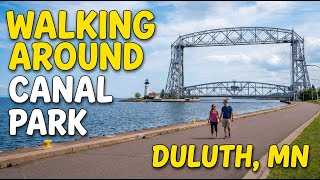 Walking around Canal Park - Duluth, Minnesota