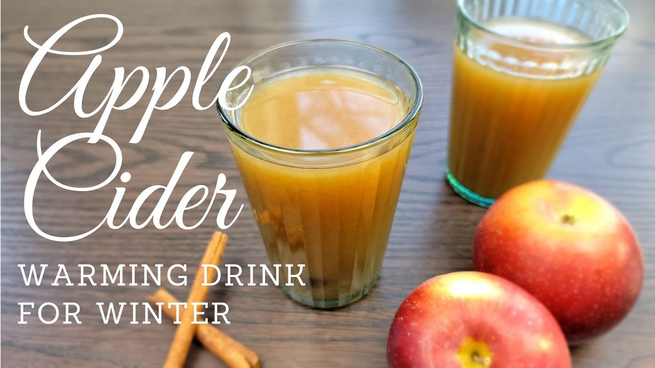 Apple Cider Spiced apple drink for cold days YouTube