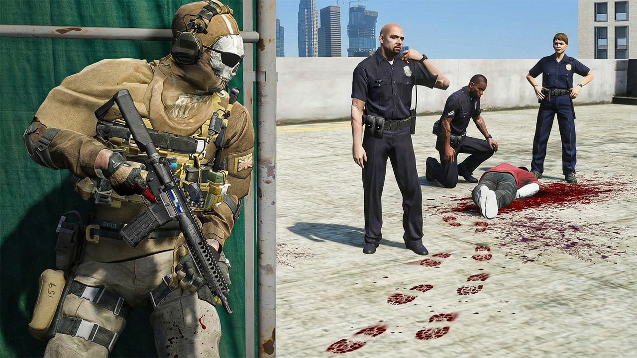 I Spent 24 Hours Hunting Cops in GTA 5 RP