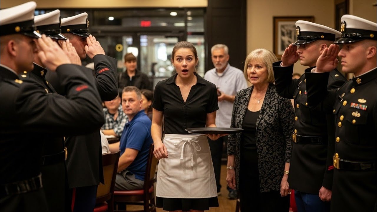 Её мама была «просто официанткой» — пока бойцы спецподразделения SEAL не отдали ей честь перед всеми