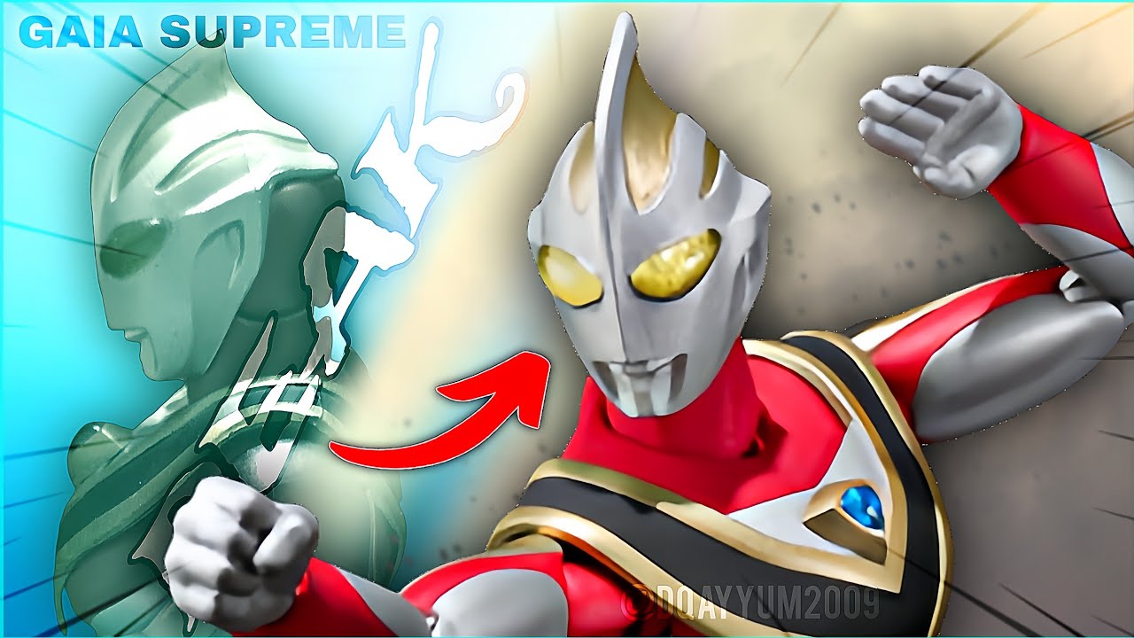 Originally PEAK!? | Ultra-Act Ultraman Gaia Supreme Unboxing And Review