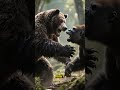 Who would win? Gorilla vs Grizzly #animalclash #animalfight #apexpredator